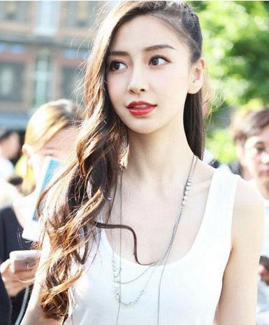 anglebaby产后晒美照 ?辣妈Angelababy最新发型图片大全