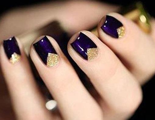 简单几何图形美甲图片 简单几何图形美甲图片