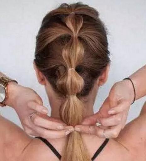2017流行扎的马尾发型