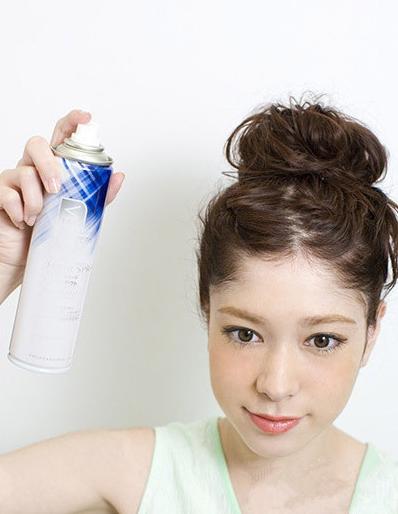 蓬松丸子头的各种扎法