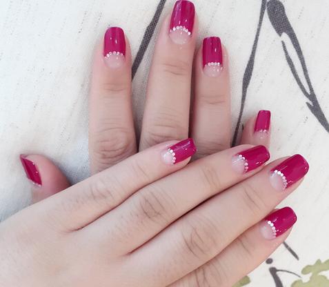 什么是反法式美甲？反法式美甲图片最新款