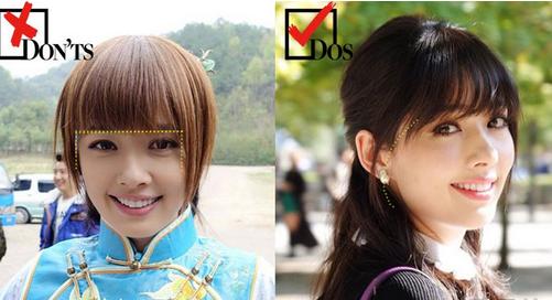 女生什么样的刘海好看 杨幂告诉你C型刘海百搭更减龄