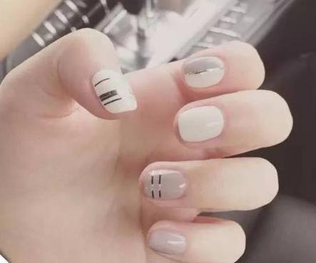 小清新美甲图片韩版