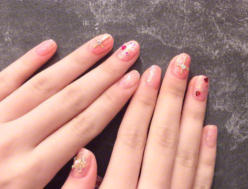 美甲图片2017新款式清新