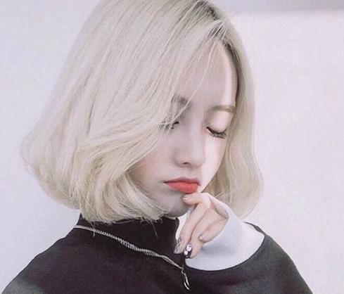 2017短发染什么颜色好看