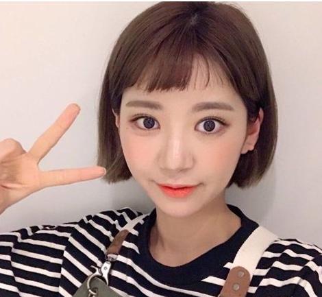 2017韩国流行发型短发