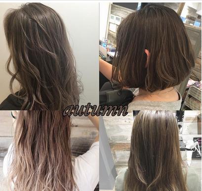 2017最新头发染发颜色