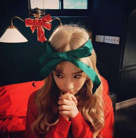 中长发烫发发型图片