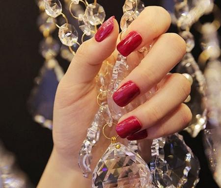 简单好看的美甲图片