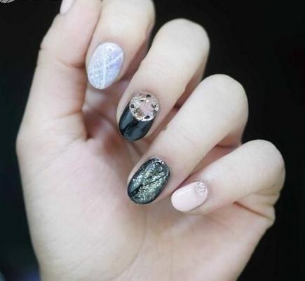 美甲图片2017新款式