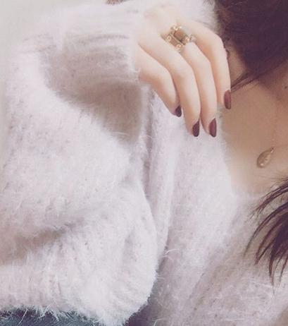 美甲图片2017新款式 甜美小清新美甲给你专属的浪漫