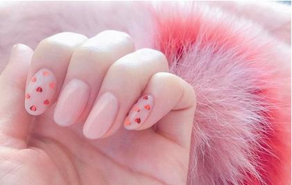 美甲图片2017新款式 甜美小清新美甲给你专属的浪漫