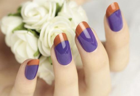 法式美甲图片2017最新款