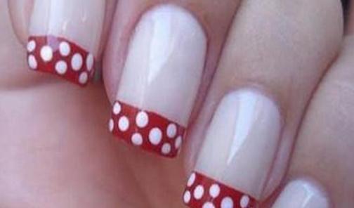 法式美甲图片2017最新款