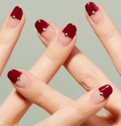 法式美甲图片2017最新款