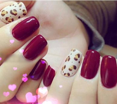 法式美甲图片2017最新款