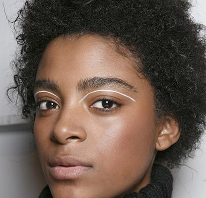 2017年秋冬纽约时装周 眼线新画法惊艳全世界