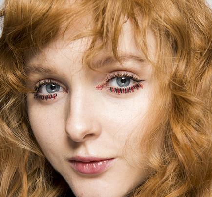 2017年秋冬纽约时装周 眼线新画法惊艳全世界