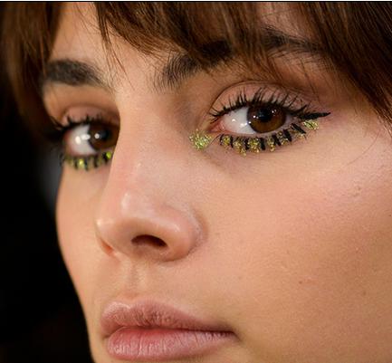 2017年秋冬纽约时装周 眼线新画法惊艳全世界