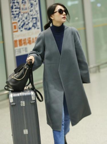 高圆圆赵又廷恩爱温馨接地气 女神气质穿搭依旧这么美