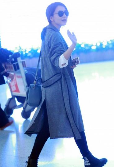 高圆圆赵又廷恩爱温馨接地气 女神气质穿搭依旧这么美