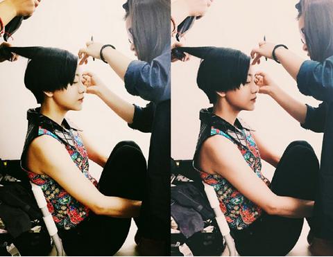 女孩留哪种短发显脸小