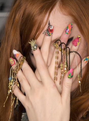 美甲图片2017新款式图