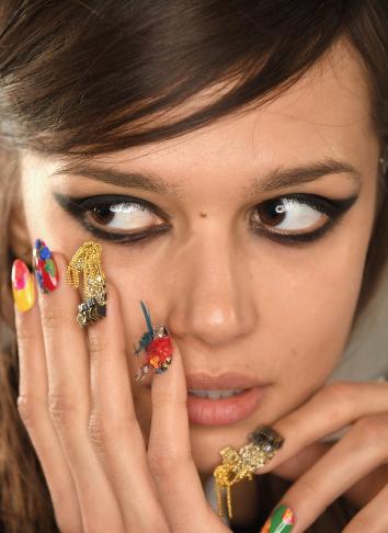 美甲图片2017新款式图