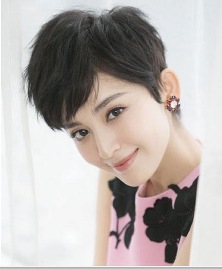 古力娜扎又换新发型了？难道中长发是2017年流行趋势