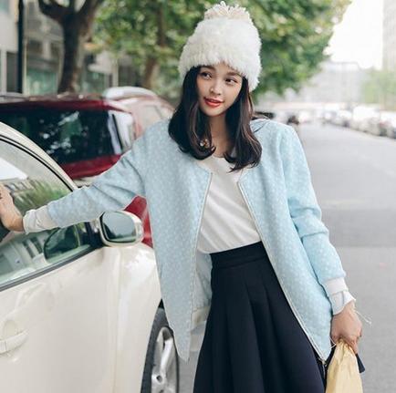 女生中长发发型图片