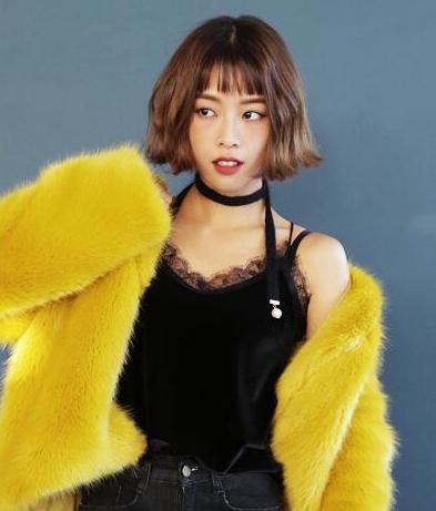 空气刘海发型图片2017