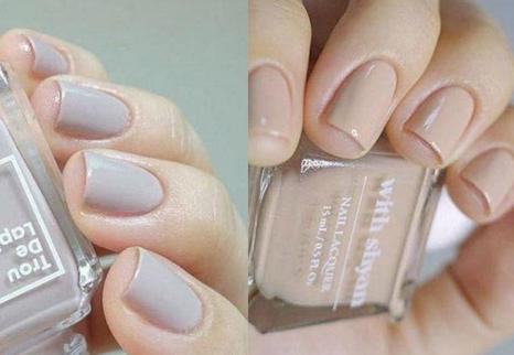 2017短指甲美甲图案