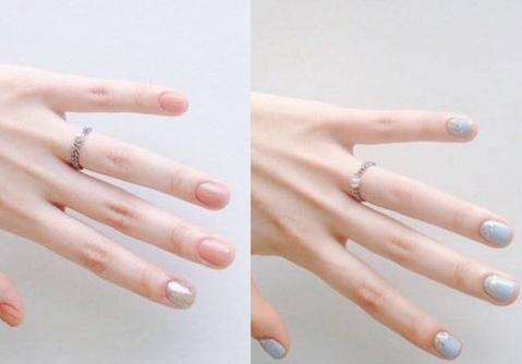 2017短指甲美甲图案