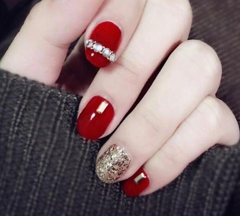 2017时尚潮流美甲图片