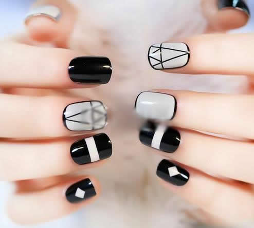 2017时尚潮流美甲图片