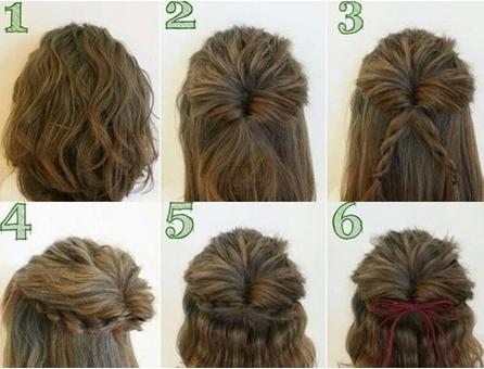 超短发也能编发？短发这样扎好看更拉风