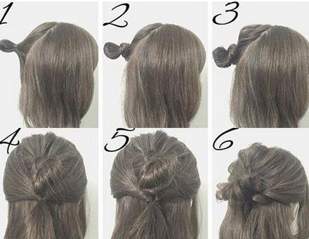 超短发也能编发？短发这样扎好看更拉风
