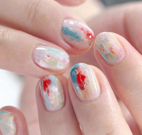 2017最新款美甲图片