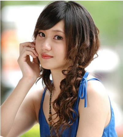 女生简单发型扎法