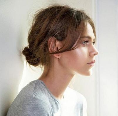 尴尬长度的头发怎么扎