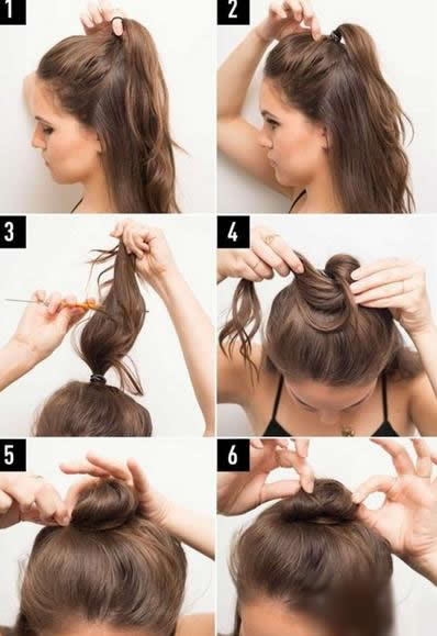 尴尬长度的头发怎么扎