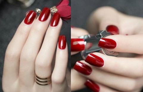 什么颜色指甲油显手白