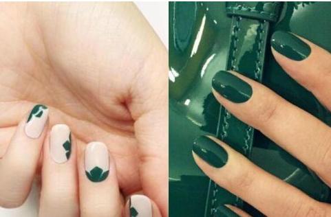 2017流行什么颜色的美甲