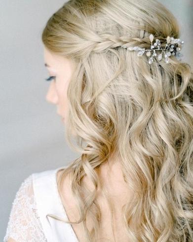 新娘发型图片2017款