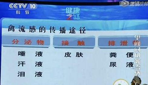 禽流感的传播途径 禽流感的传播途径