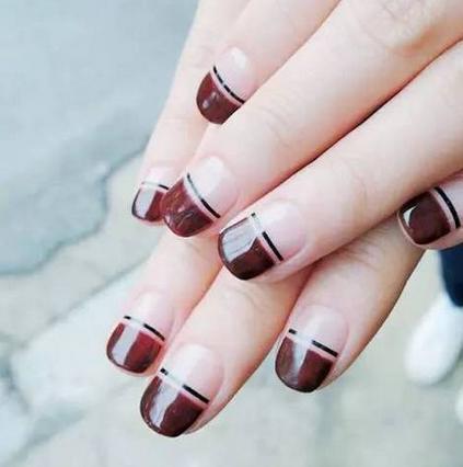 小胖手适合的美甲图片