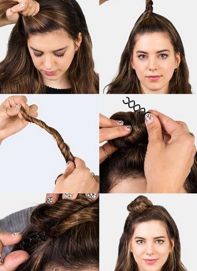 刘海半长不短怎么办