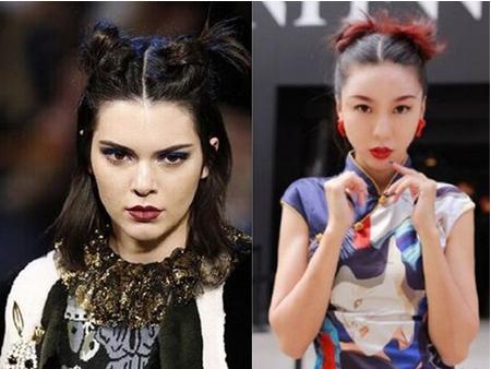 2017减龄丸子头依旧超火 春丽头成时尚潮人的焦点