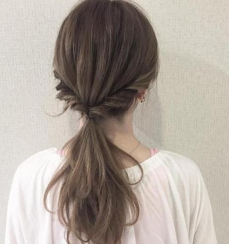 上班族扎什么发型好看