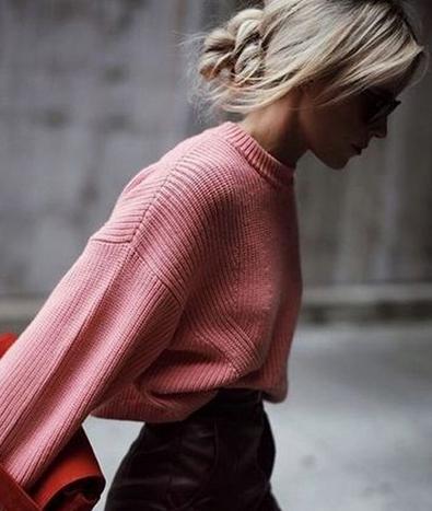 不知道弄什么发型好看？时尚街拍新发型给你灵感